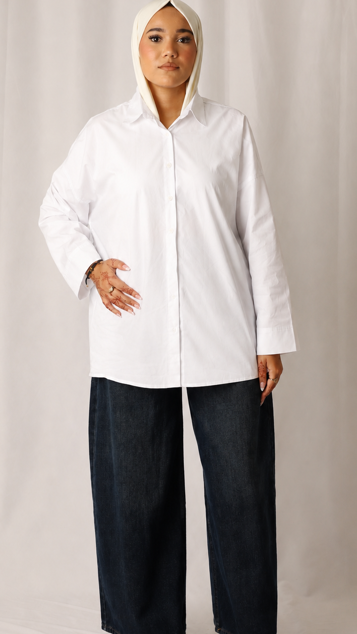 Chemise Oversize Blanche