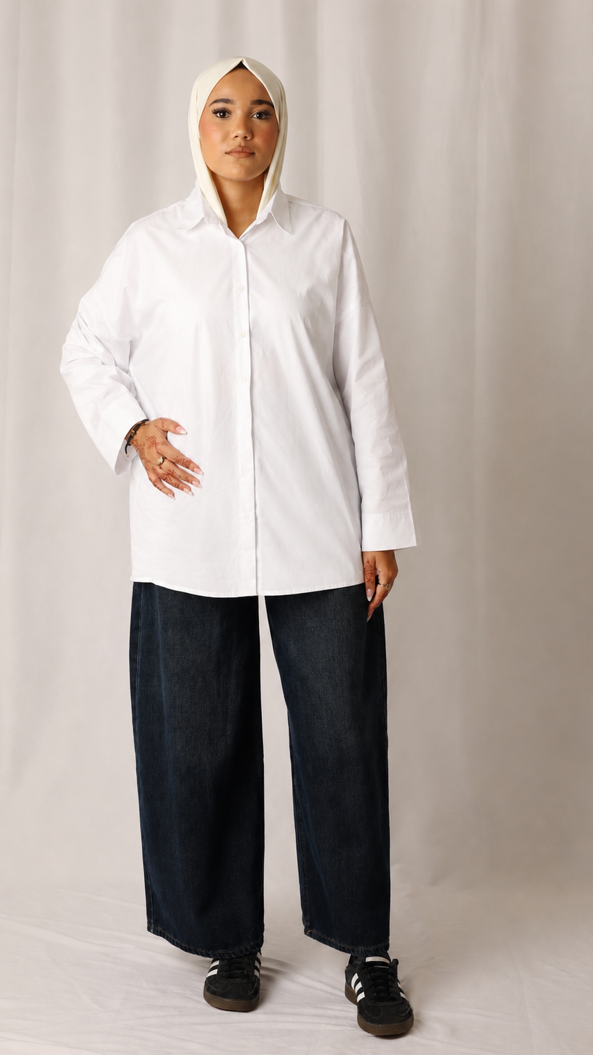 Jean Large - Denim Brut