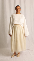 Jupe Organza - Butter Yellow