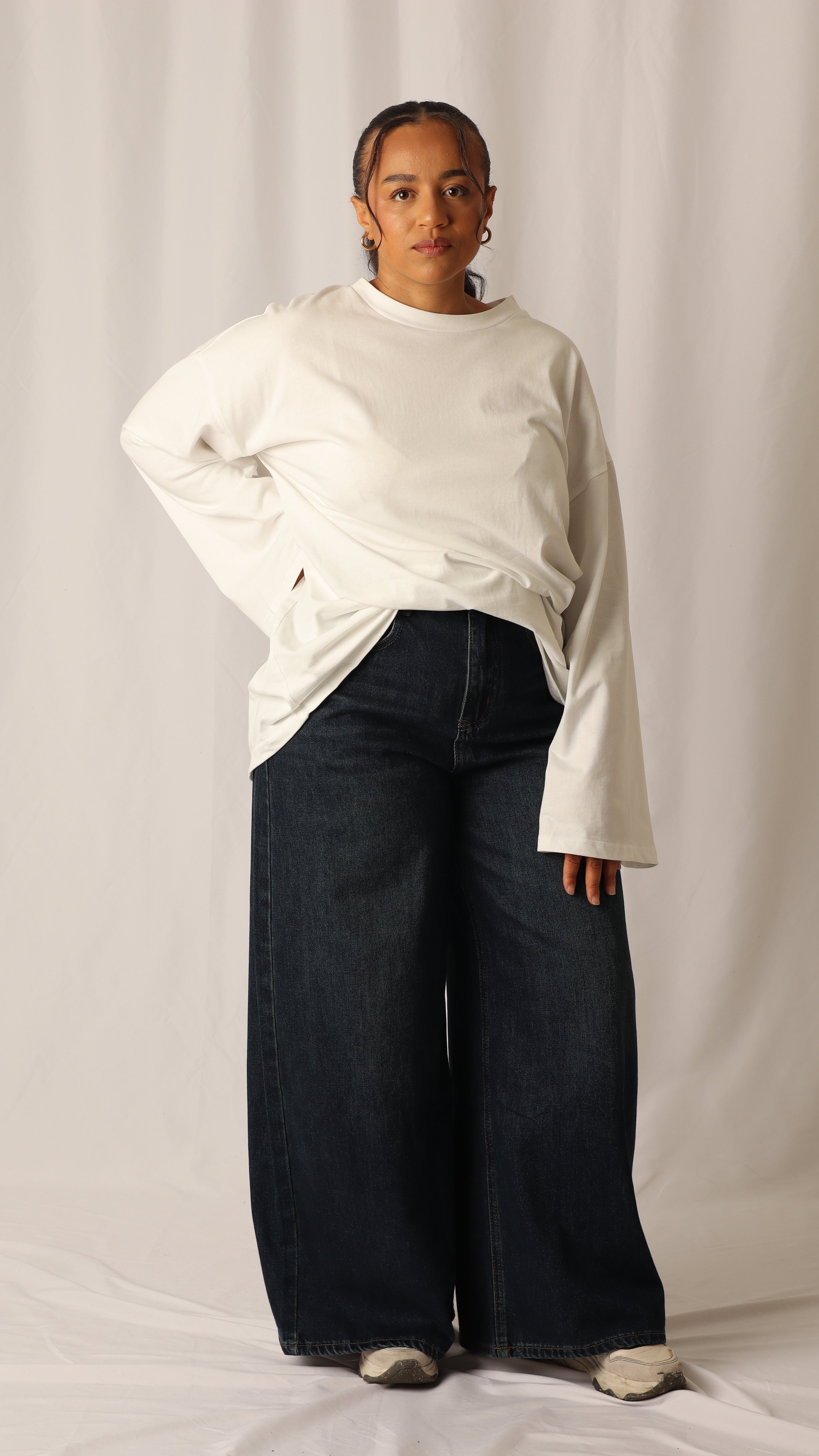 Jean Large - Denim Brut