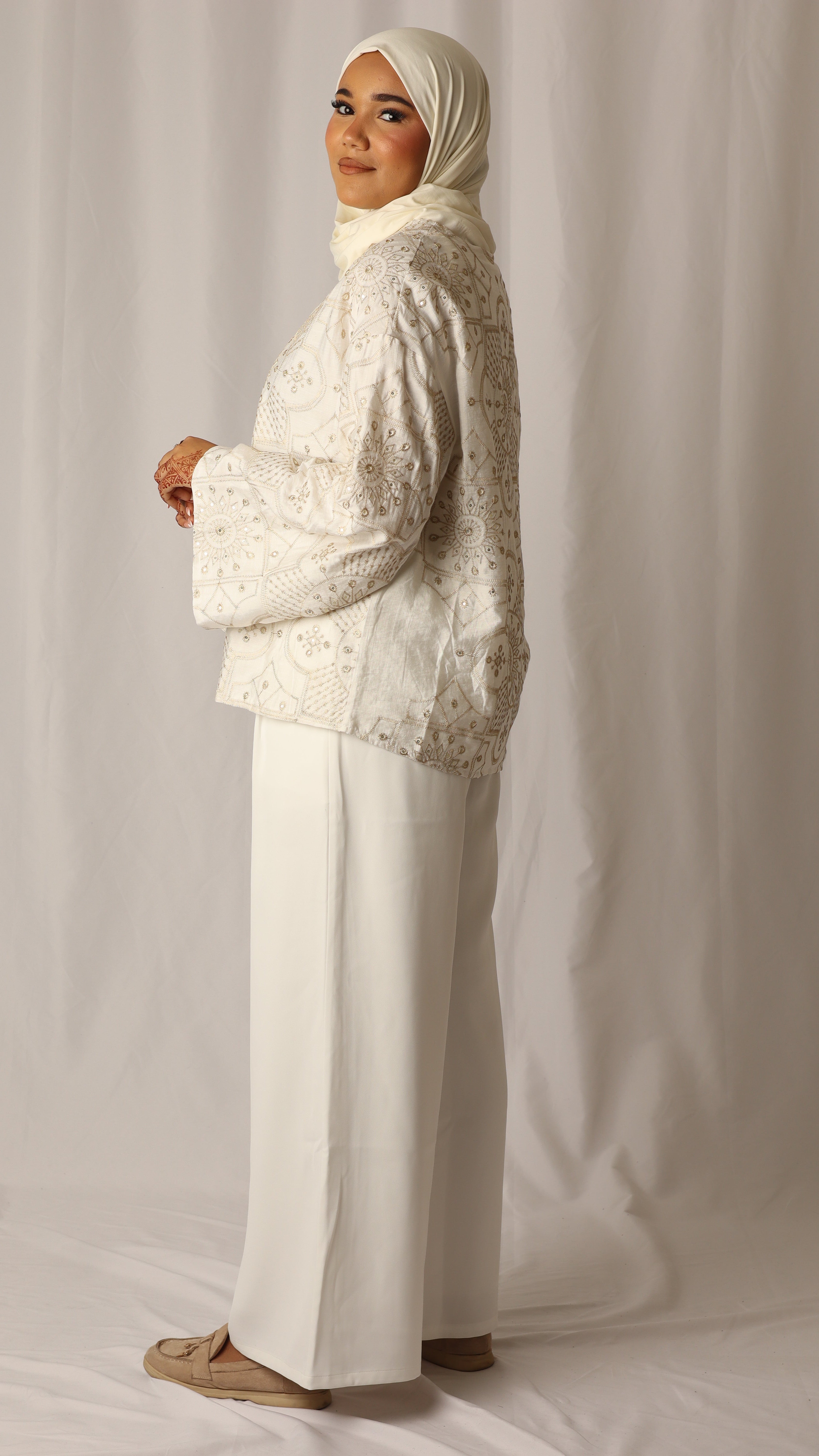 Pantalon Ivoire